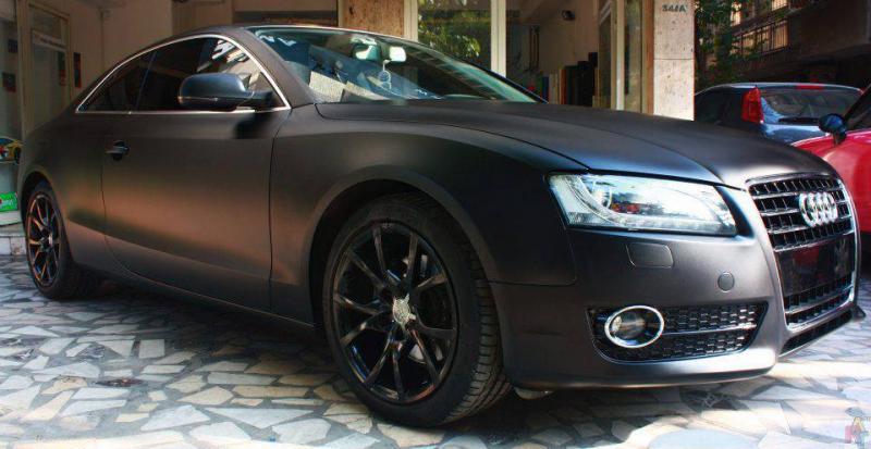 KPMF K89000 Matte Black Vinyl Wrap | K89021